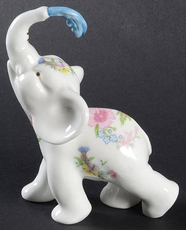 Wild Tudor Elephant Figurine