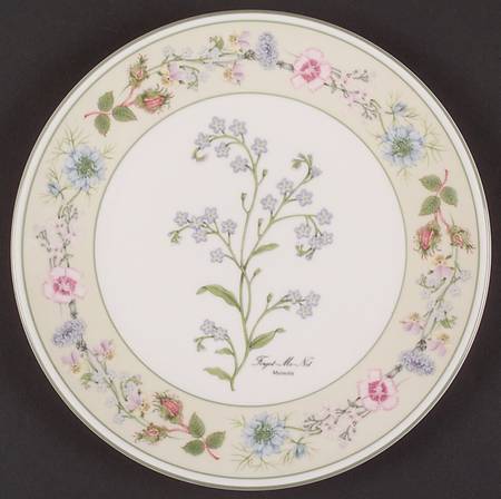Wild Tudor Coupe Accent Salad Plate