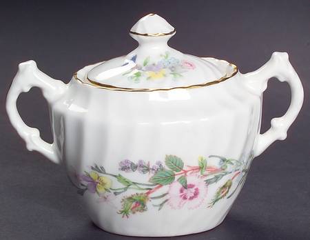 Wild Tudor Mini Sugar Bowl & Lid