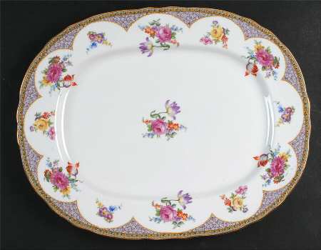 York 15" Oval Serving Platter