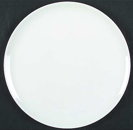 24H White Pizza Plate