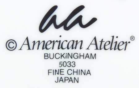 Buckingham (5033, Wide Encrusted Band) Salad/Dessert Plate
