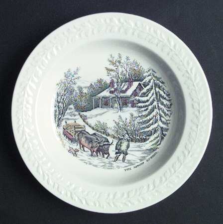 American Ways & Days (No Trim) Rim Soup Bowl