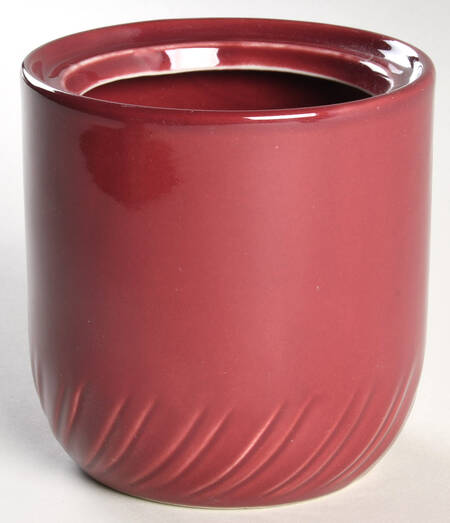 Cranberry Medium Canister No Lid