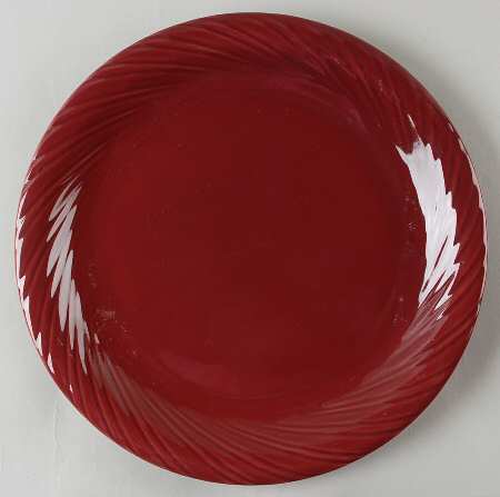 Cranberry 12" Chop Plate (Round Platter)