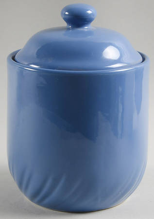 Periwinkle Extra Large Canister & Lid