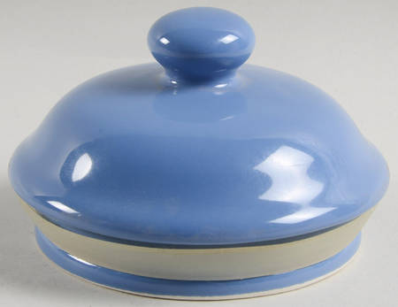 Periwinkle Lid for Large Canister
