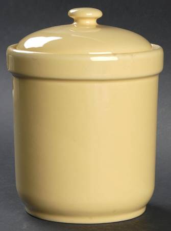 Marigold Small Canister & Lid