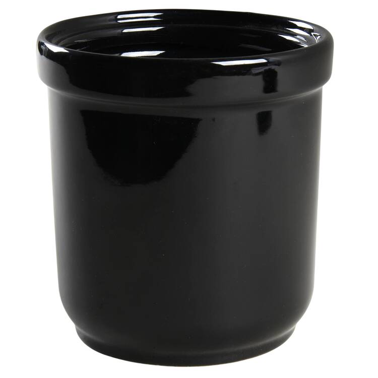 Black Small Canister No Lid