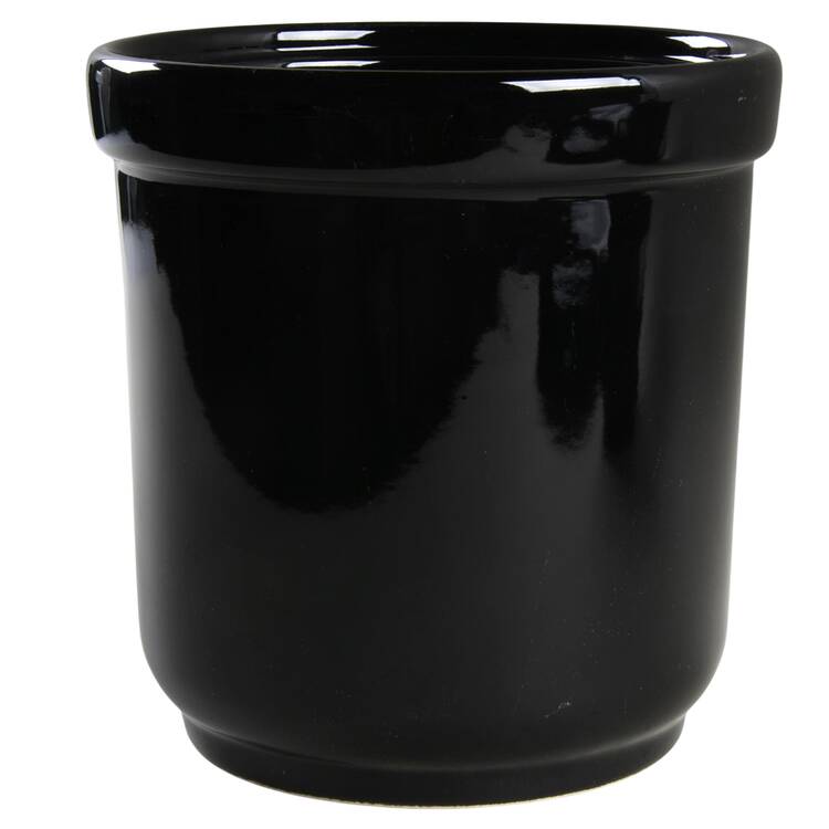 Black Large Canister No Lid