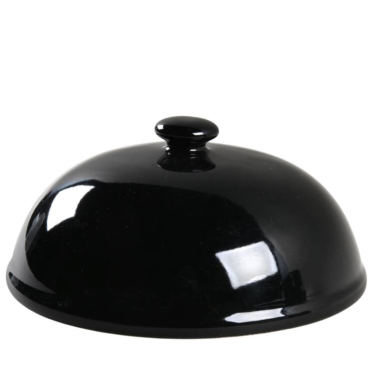 Black Lid for Round Butter