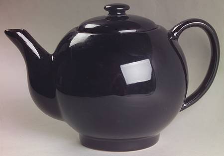 Black Teapot & Lid