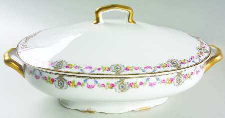 AHR277 Oval Covered Vegetable