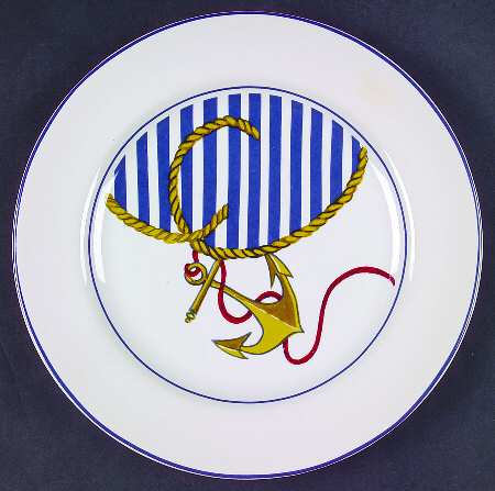 Anchor Salad Plate
