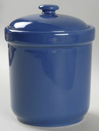 Nautical Blue Small Canister & Lid