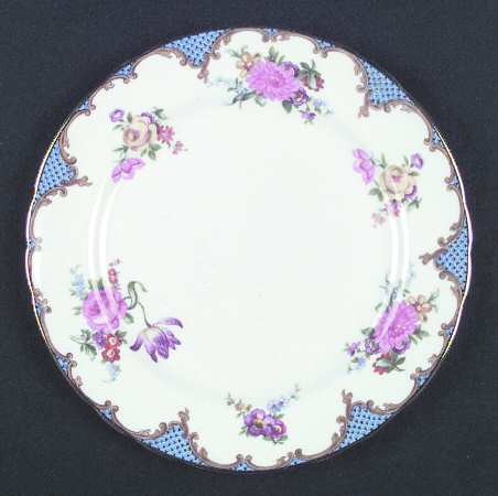 Wilton Blue (Heavy Gold) Luncheon Plate