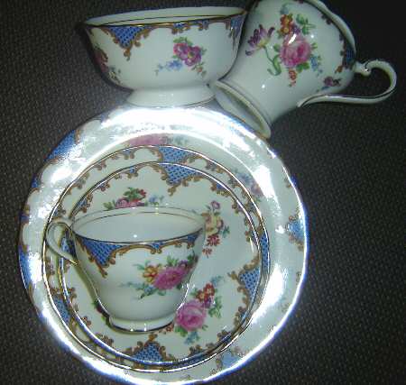 Wilton Blue (Heavy Gold) Salad Plate
