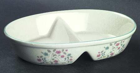 ACJ2 Oval Divided Vegetable Bowl
