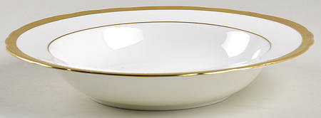 Elizabeth (Scalloped, Verge Line) Rim Soup Bowl