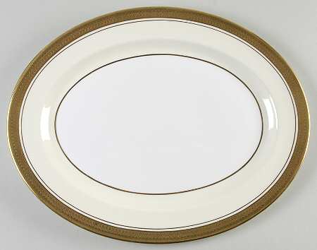 Sandringham (Smooth) 15" Oval Serving Platter