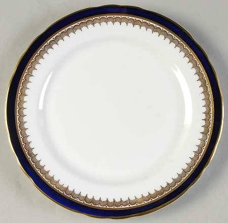 Embassy Cobalt Blue (Scalloped) Salad Plate