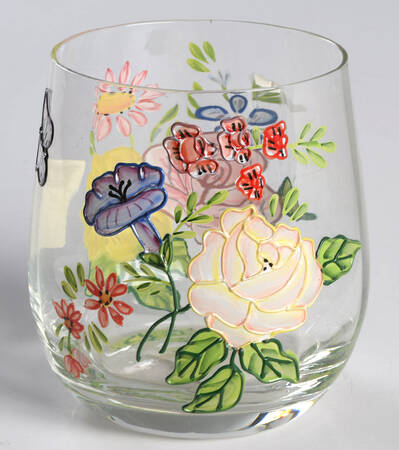 Floral Daze Glassware Old Fashioned
