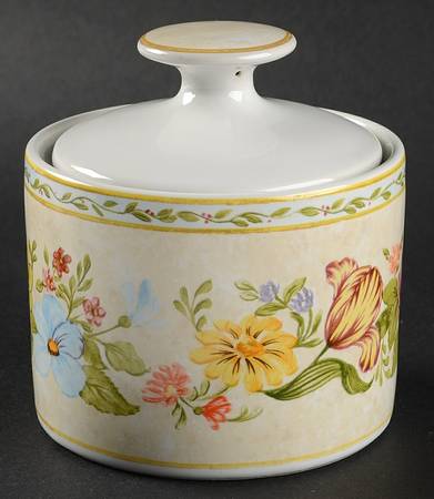 Floral Daze Sugar Bowl & Lid