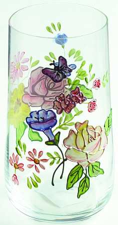 Floral Daze 16 Oz Glassware Highball