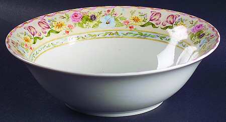 Floral Daze 9" Round Vegetable Bowl