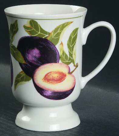 Harvest Fruit Footed Mug