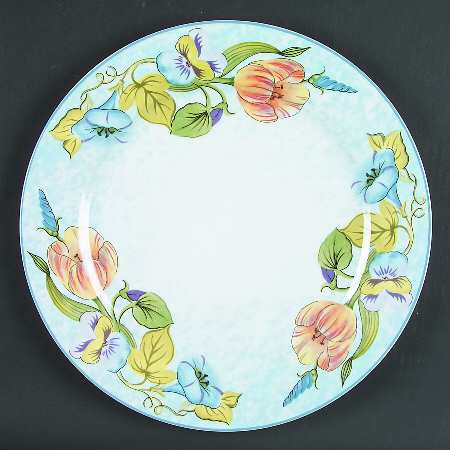 Floral Garden 12" Chop Plate (Round Platter)