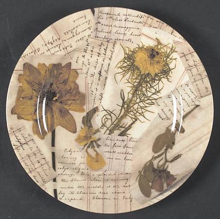 Collage Salad/Dessert Plate