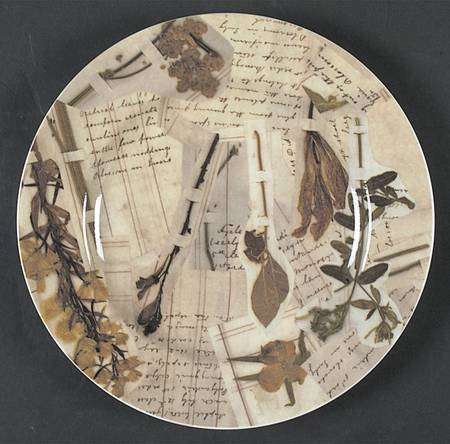 Collage Salad/Dessert Plate