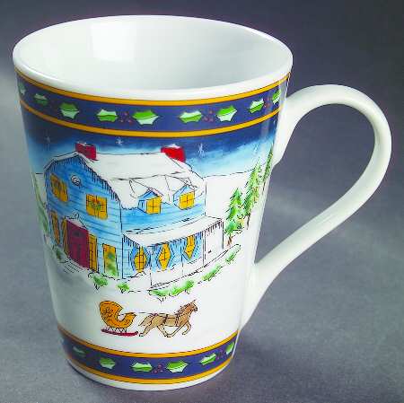 Winter Village Mug