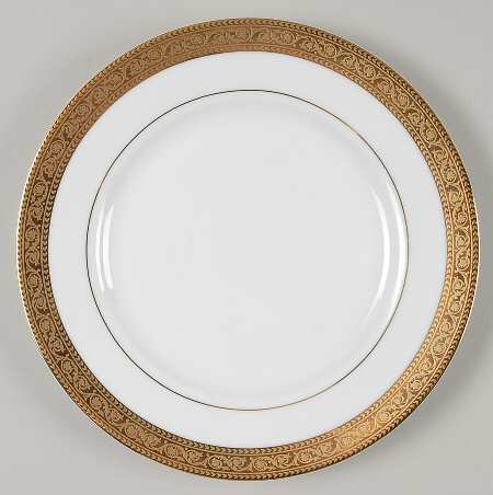 Windsor Gold Salad/Dessert Plate