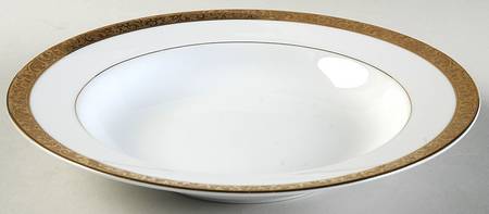 Windsor Gold Rim Soup Bowl