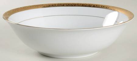 Windsor Gold 9" Round Vegetable Bowl