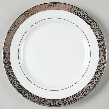 Windsor Platinum Salad/Dessert Plate