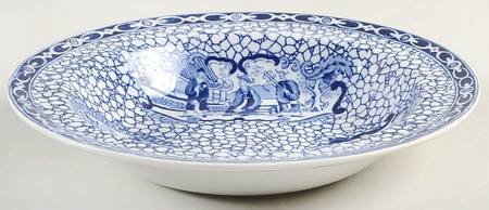 Chinese Bird Rim Fruit/Dessert (Sauce) Bowl