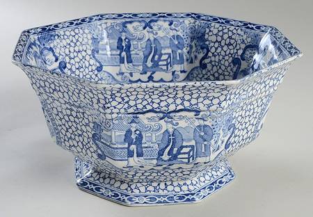 Chinese Bird Large Fruit Bowl