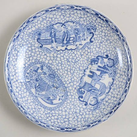 Chinese Bird Saucer for Flat Cup