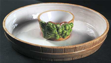 Vineyard (2 Piece) Chip & Dip Set