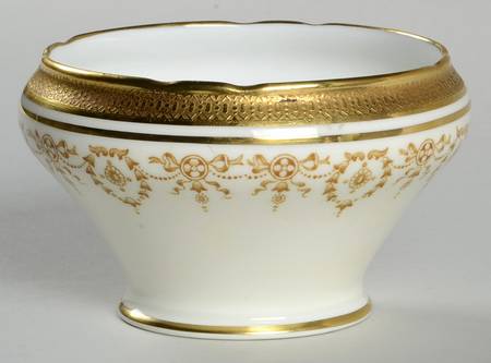 Gold Dowery Open Sugar Bowl