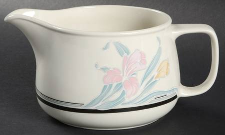 Black Orchid Gravy Boat