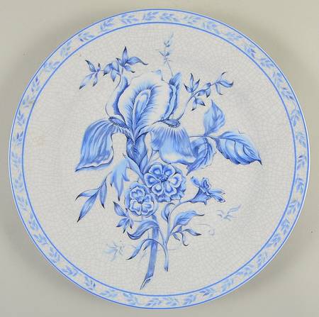 French Floral (5091) Accent Dinner Plate