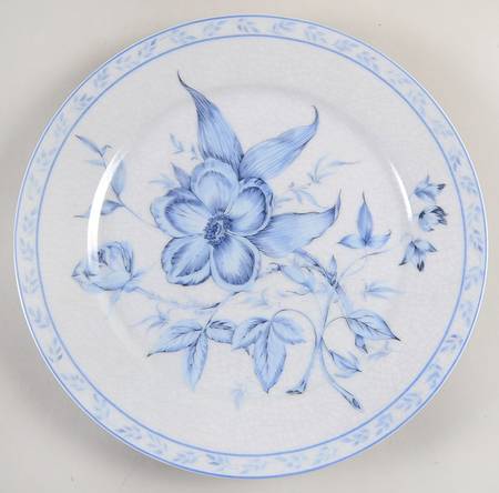 French Floral (5091) Accent Dinner Plate