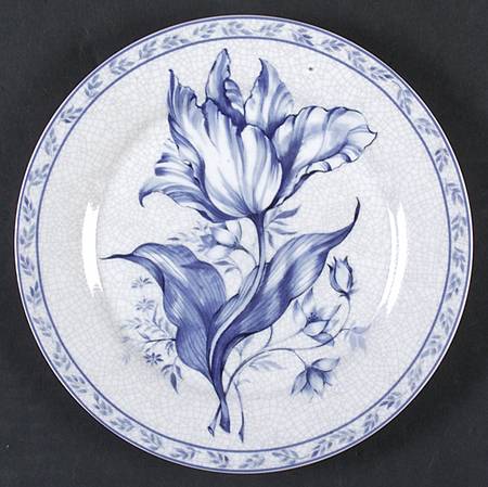 French Floral (5091) Salad/Dessert Plate