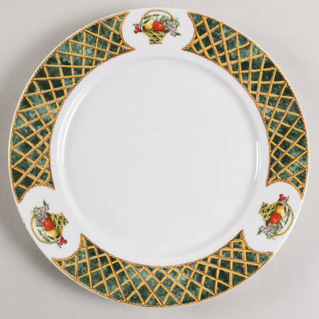 Lattice Fruit Chop Plate (Round Platter)