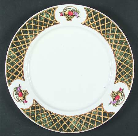 Lattice Fruit Dinner Plate