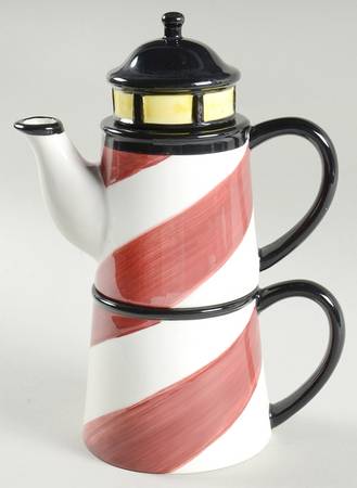 Signals Individual Teapot & Lid with Cup